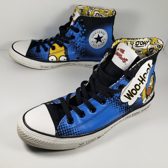 simpsons converse shoes